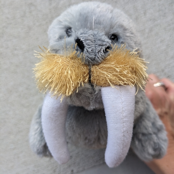 Ganz Webkinz plush lil kinz Horse Walrus pre-owned no code stuffed anima… - Picture 6 of 7